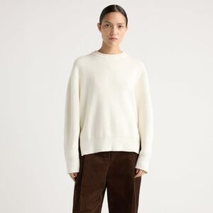 Tate Organic Cotton Side-Zip Sweater